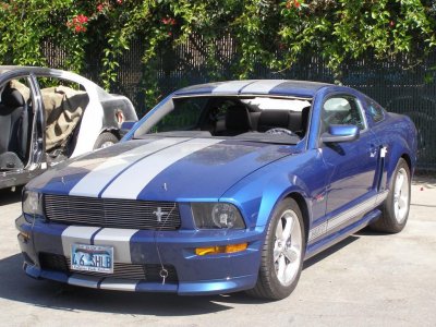 Shelby GT Painted Stripes before glass is reinstaled 7-29-2010 001.jpg