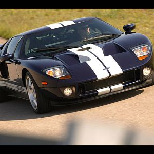 2005 Ford GT Blue Road