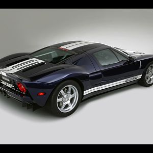 2005 Ford GT Blue Studio