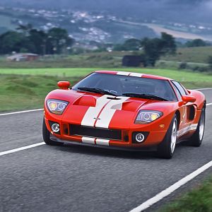 2005 Ford GT Red Speed