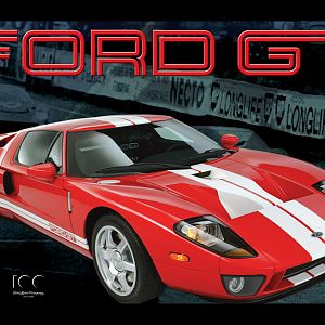 2005 Ford GT Red LeMans