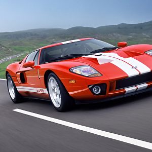 2005 Ford GT Red Road