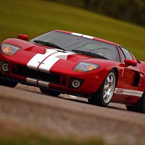 2005 Ford GT Red Track