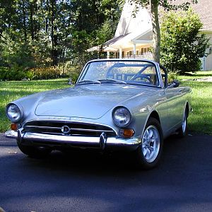 1966 Sunbeam Tiger MK1A Silver Tiger