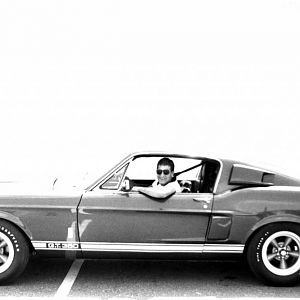 Bill Kuers and His GT 350 in 1968