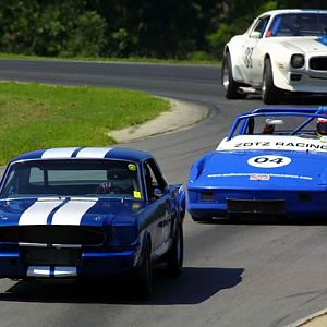 1965 Mustang vintage race car