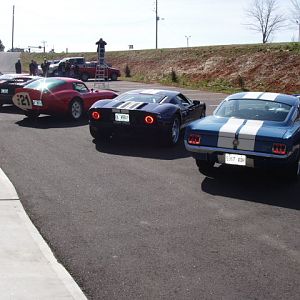 McMichael Motorsports Ford GT Visit