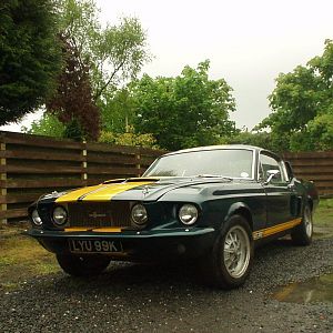 67 GT350 IN SCOTLAND U.K