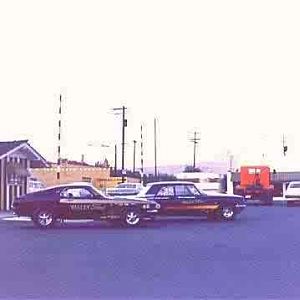 Late 1969 pictures from back of Ford dealer