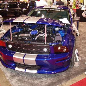 SEMA Mustangs with Shelby's name on them