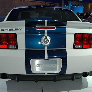 NAIAS 2006 White 2007 GT500