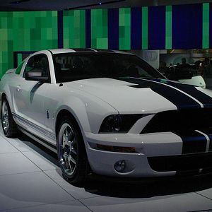 NAIAS 2006 White 2007 GT500