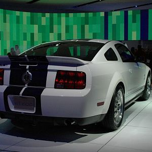 NAIAS 2006 White 2007 GT500