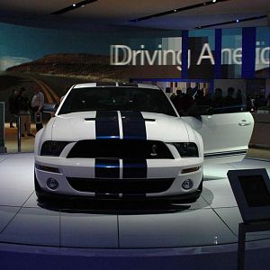 NAIAS 2006 White 2007 GT500