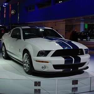 NAIAS 2006 White 2007 GT500