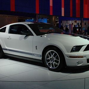 NAIAS 2006 White 2007 Ford Shelby GT500