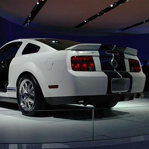 NAIAS 2006 White 2007 Ford Shelby GT500