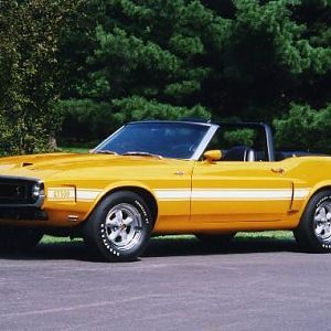 Grabber Orange 1969 GT500 Convertible