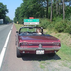 Rico's Mustang Convertible