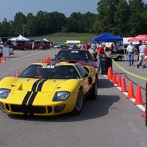 SPF GT heading onto the track Barber Motorsports Park