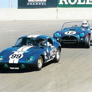 Coupe and Cobra in Corkscrew