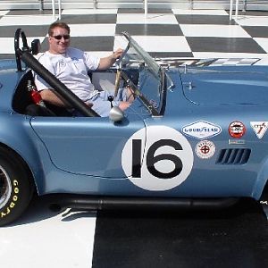 In Victory Lane at Kansas