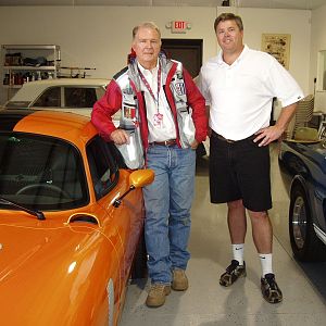 Myself and Pete Brock, Petit LeMans Weekend 2007