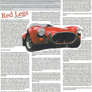 Red Legs Article