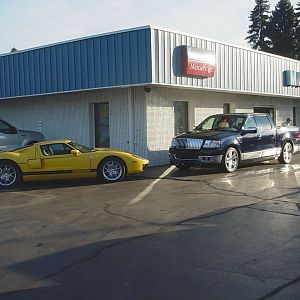 GT and one of 2 built custom Lincoln LT