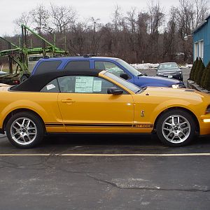 My dad's GT500 the day it arrived