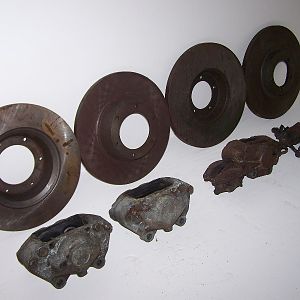 AC Cobra street brake set