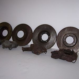 AC Cobra street brake set