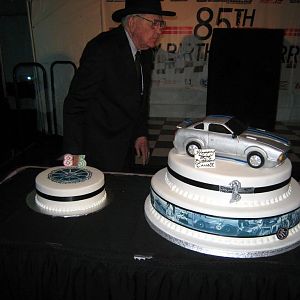 Carroll Shelby's 85th Birthday Cake