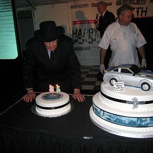 Carroll Shelby's 85th Birthday Cake