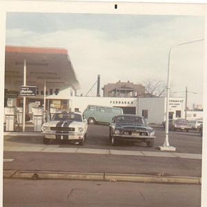 1965 Shelby & my 1968 Shelby in 1972