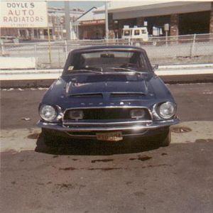 1965 Shelby & my 1968 Shelby in 1972