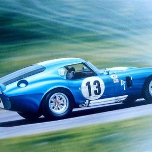 SAAC Poster of Daytona Coupe CSX2299