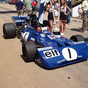 Tyrell 004, Jackie Stewart F-1 Car, Mitty Vintage Races, Road Atlanta 2008