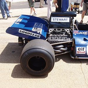 Tyrell 004, Jackie Stewart F-1 Car, Mitty Vintage Races, Road Atlanta 2008