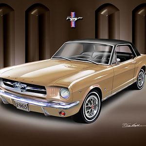 More Mustang Artwork Form Danny Whtifield