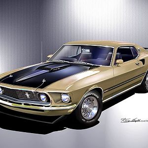 More Mustang Artwork Form Danny Whtifield