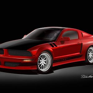 More Mustang Artwork Form Danny Whtifield