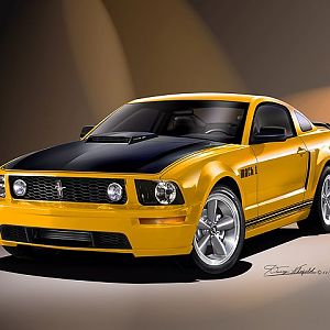 More Mustang Artwork Form Danny Whtifield