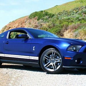 2012 Gt500 In Kona Blue