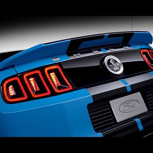 2013 Shelby Gt500 Tail