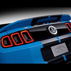 2013 Shelby Gt500 Tail