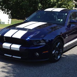 2011 Shelby GT500 side view