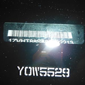 Car number YOW5529