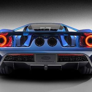 2016 Ford GT Rear