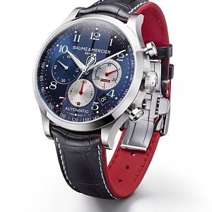 Baume & Mercier Capeland Shelby Cobra Watch Stainless Steel